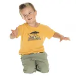 Bushman Detské tričko Monty, žlté 128