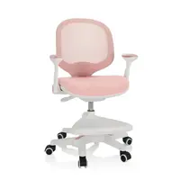 MID.YOU OTOČNÁ ŽIDLE PRO MLÁDEŽ, síťovina, růžová, bílá