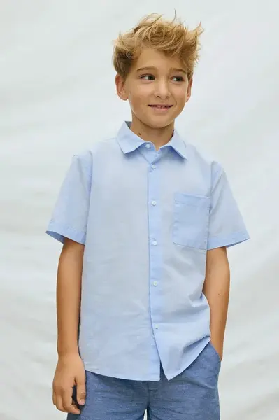 Dětská bavlněná košile Mayoral