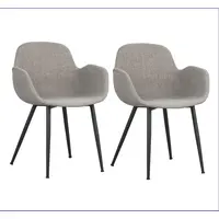 MID.YOU SADA ŽIDLÍ S PODRUČKAMI 2 kusy