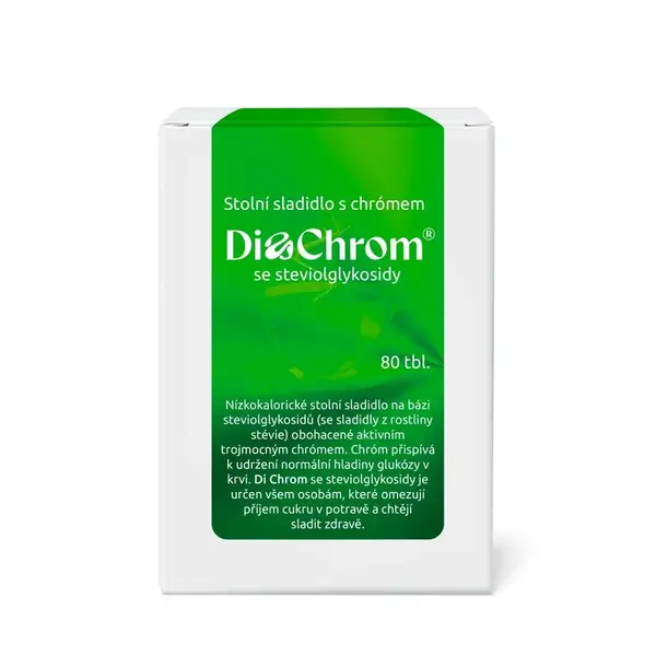 Di Chrom se steviolglykosidy stolní sladidlo 80 tablet