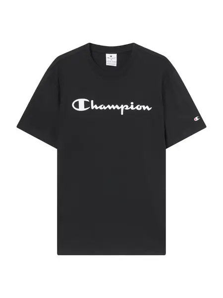 Champion Authentic Athletic Apparel Tričko  čierna / biela