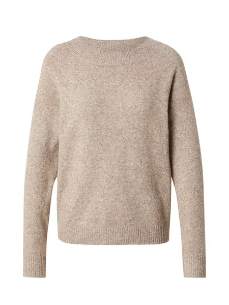 VERO MODA Sveter  hnedá melírovaná