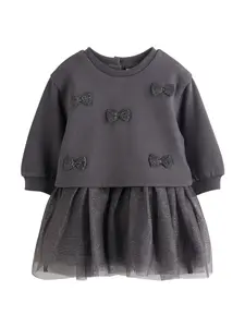 Next Šaty  tmavosivá