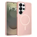 JP MagFit Colour MagSafe obal s N52 magnetem, Samsung Galaxy S26 Ultra, světle růžový