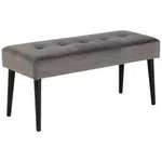 Livetastic TABURETOVÁ LAVICE, kov, textil, 95/45/38 cm