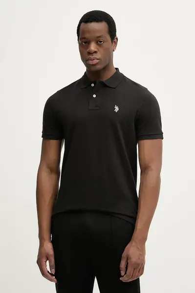 Bavlněné polo tričko U.S. Polo Assn. DHM PIQUE