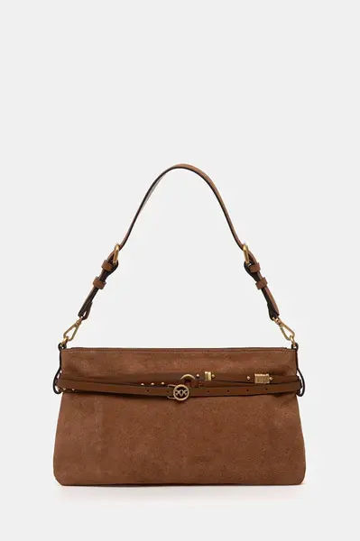 Semišová kabelka Pinko