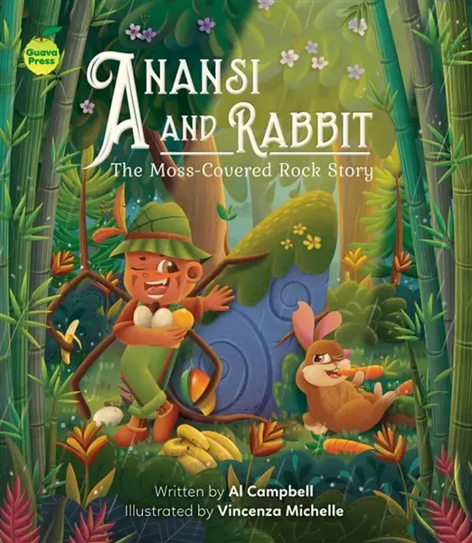 Anansi and Rabbit: The Moss-Covered Rock Story - Al Campbell