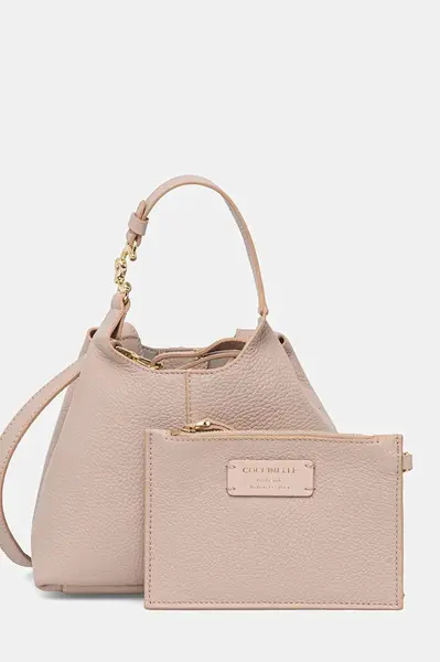 Kožená kabelka Coccinelle