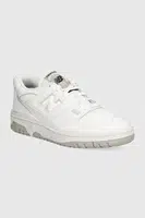 Kožené tenisky New Balance 550 bílá barva, BB550PB1