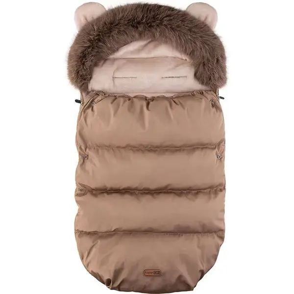 Detský zimný fusak do kočíka FreeON - hnedý