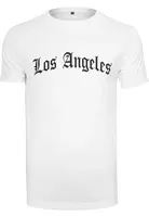 Los Angeles Wording Tričko bílé
