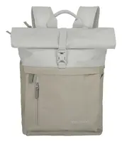 Batoh na notebook Travelite Basics Rollup Backpack Sand/Ivory