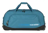 Cestovná taška na kolieskach Travelite Kick Off Wheeled Duffle XL Petrol