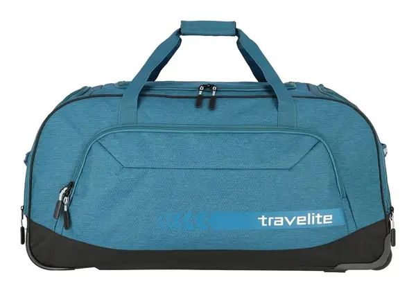 Cestovná taška na kolieskach Travelite Kick Off Wheeled Duffle XL Petrol