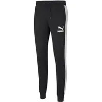Puma ICONIC T7 TRACK PANTS Pánske tepláky, čierna, veľkosť