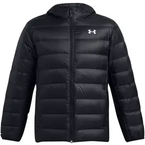 Under Armour LEGEND DOWN HOODED Pánská bunda, černá, velikost