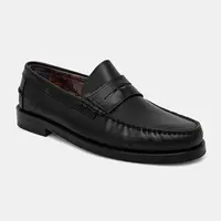 Kožené mokasíny Naked Wolfe Riviera pánské, černá barva, Riviera Black Leather