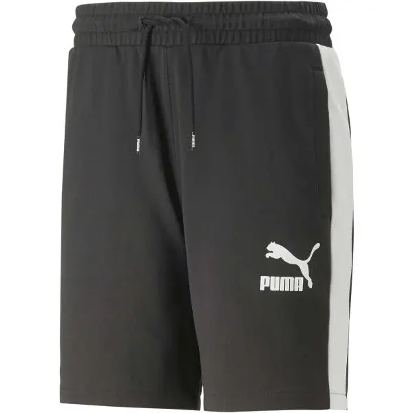 Puma T7 ICONIC SHORTS 8" TR Pánské kraťasy, černá, velikost