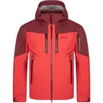 KILPI HASTAR Pánská outdoorová nepromokavá bunda, červená, velikost XXXL