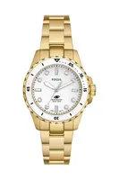 Hodinky Fossil BLUE DIVE zlatá barva, ES5350