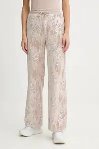 Velurové teplákové kalhoty Guess