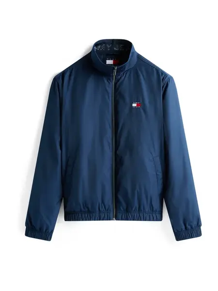 Tommy Jeans Prechodná bunda 'Essential'  tmavomodrá