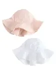 Next Klobúk  svetloružová / biela