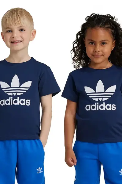 Dětské bavlněné tričko adidas Originals
