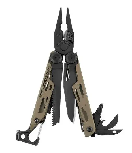 Leatherman multifunkční kleště signal coyote tan