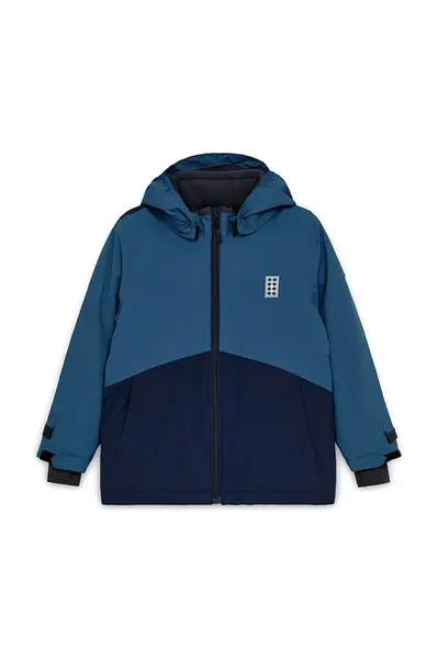 Dětská lyžařská bunda Lego LWJAD 703 tmavomodrá barva, 11010821