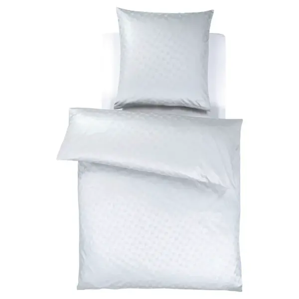 Joop! POVLEČENÍ, žakár, makosatén, barvy stříbra, světle šedá, 135/200 cm