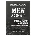 DERMACOL Men Agent Slupovací pleťová maska 2 x 7,5 ml