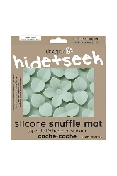 Čichací podložka pro domácího mazlíčka Dexypaws Sage Green Silicone Snuffle Mat
