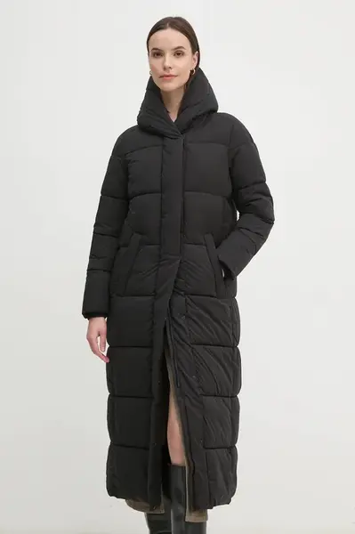 Bunda Sandro Ferrone dámská, černá barva, zimní