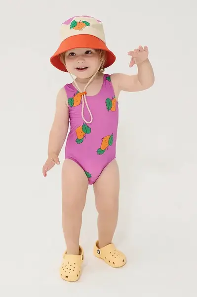 Jednodílné plavky pro miminko Bobo Choses Tangerine