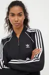 Mikina adidas Originals Adicolor Classics SST dámská, černá barva, s aplikací, IK4034