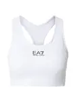 EA7 Emporio Armani Športová podprsenka  čierna / biela