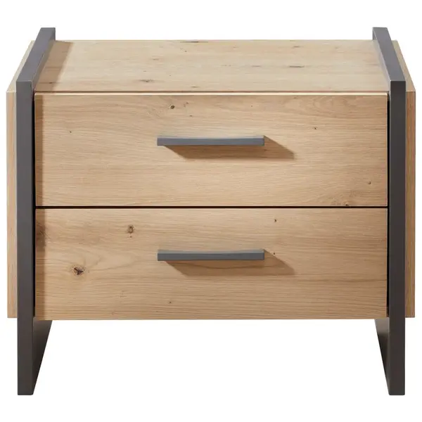 Hom`in NOČNÍ STOLEK, dub artisan, 57/45/41 cm