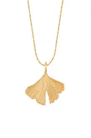 Pozlacený náhrdelník Lilou Ginko