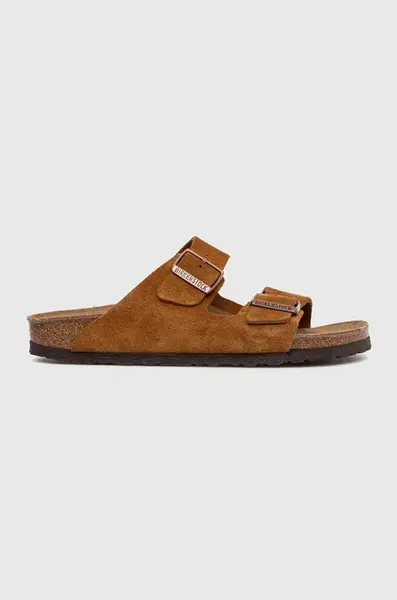 Semišové pantofle Birkenstock Arizona