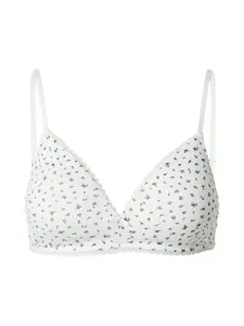 Lindex Podprsenka  enciánová / biela