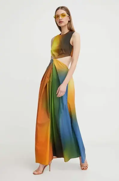 Bavlněné šaty Silvian Heach maxi