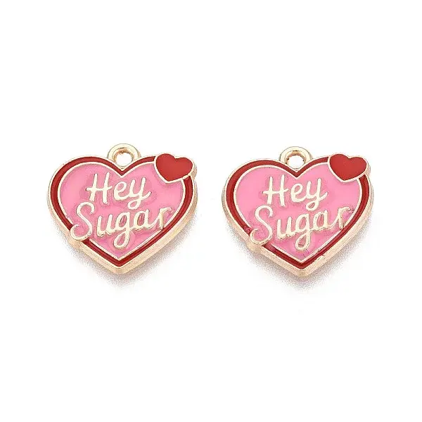 Alloy Enamel Pendants