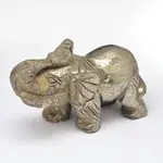 Elephant Natural Pyrite Display Decorations