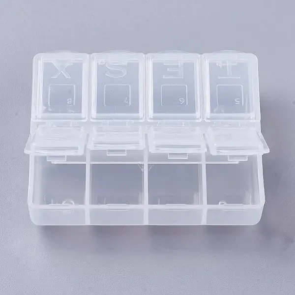 Polypropylene Plastic Bead Containers