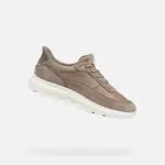 Beige women's sneakers Geox Spherica Plus - Women's