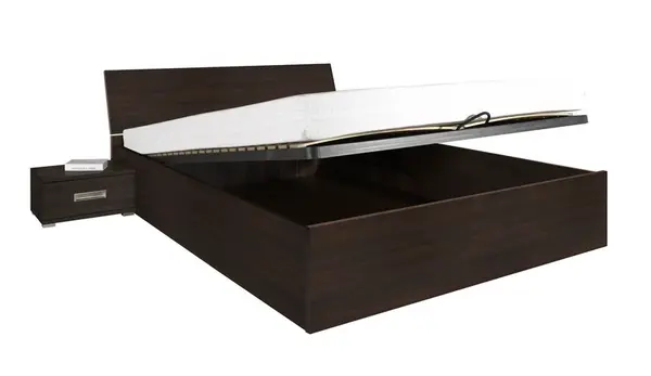 Postel Penelopa P7 Barva korpusu: kaštan wenge, Rozměr: 140 x 200 cm