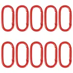 10Pcs Alloy Spring Gate Rings